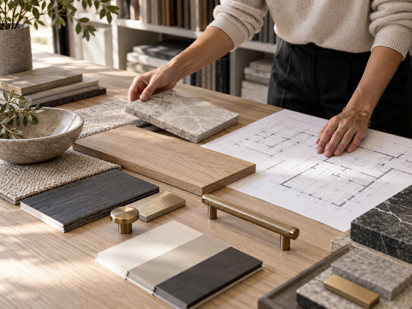 Material sample and specification review